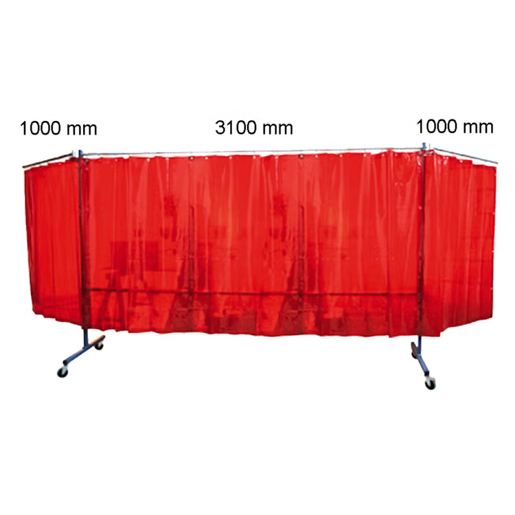 BIOMBO CORPO CENTRAL E BRA�OS C/CORTINAS 1950 mm. x 3100 mm image