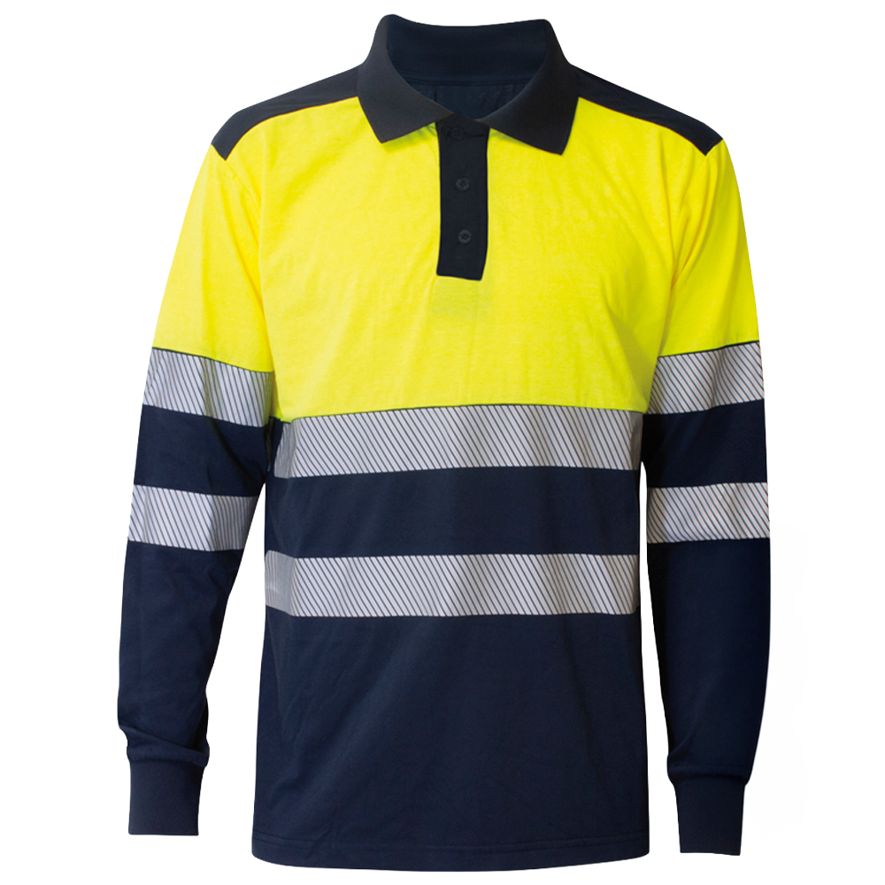 Polo de manga comprida unissexo modelo ASTANA image