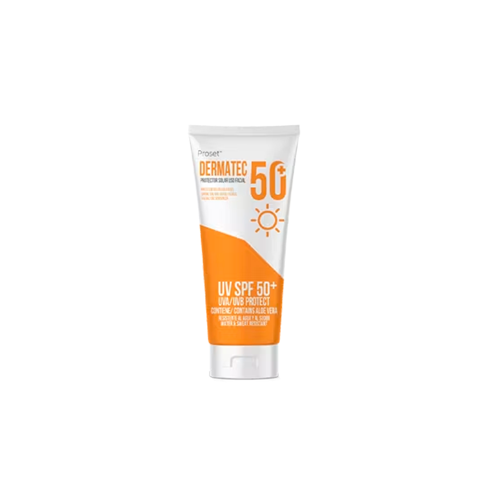 Protetor solar de uso facial Proset DERMATEC 50+ 100ml image