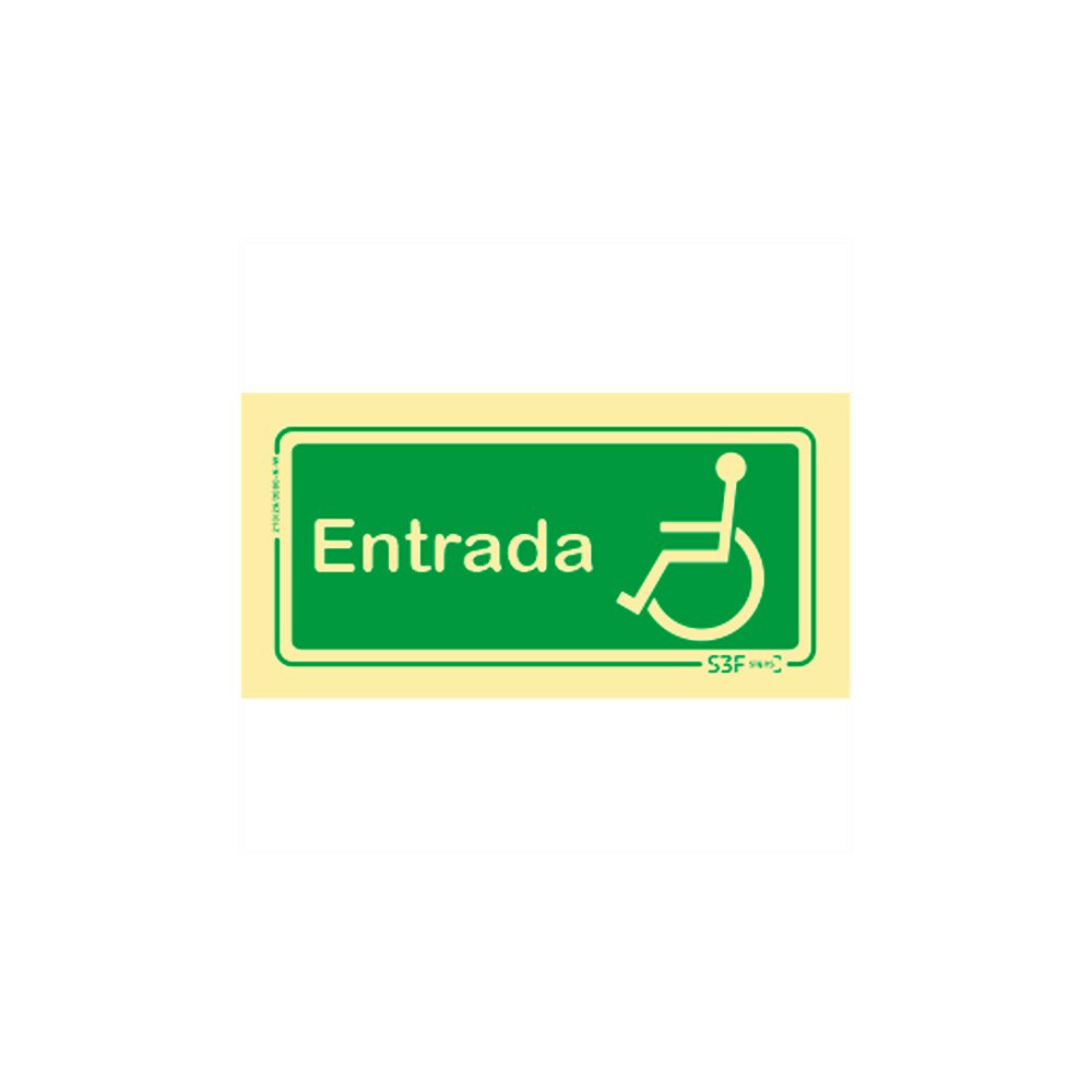 Sinal de Emerg�ncia - Entrada para pessoas com mobilidade reduzida image