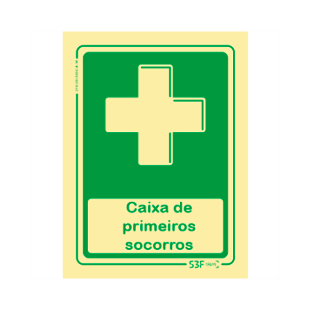 Sinal de Emerg�ncia Caixa de 1�Socorros image