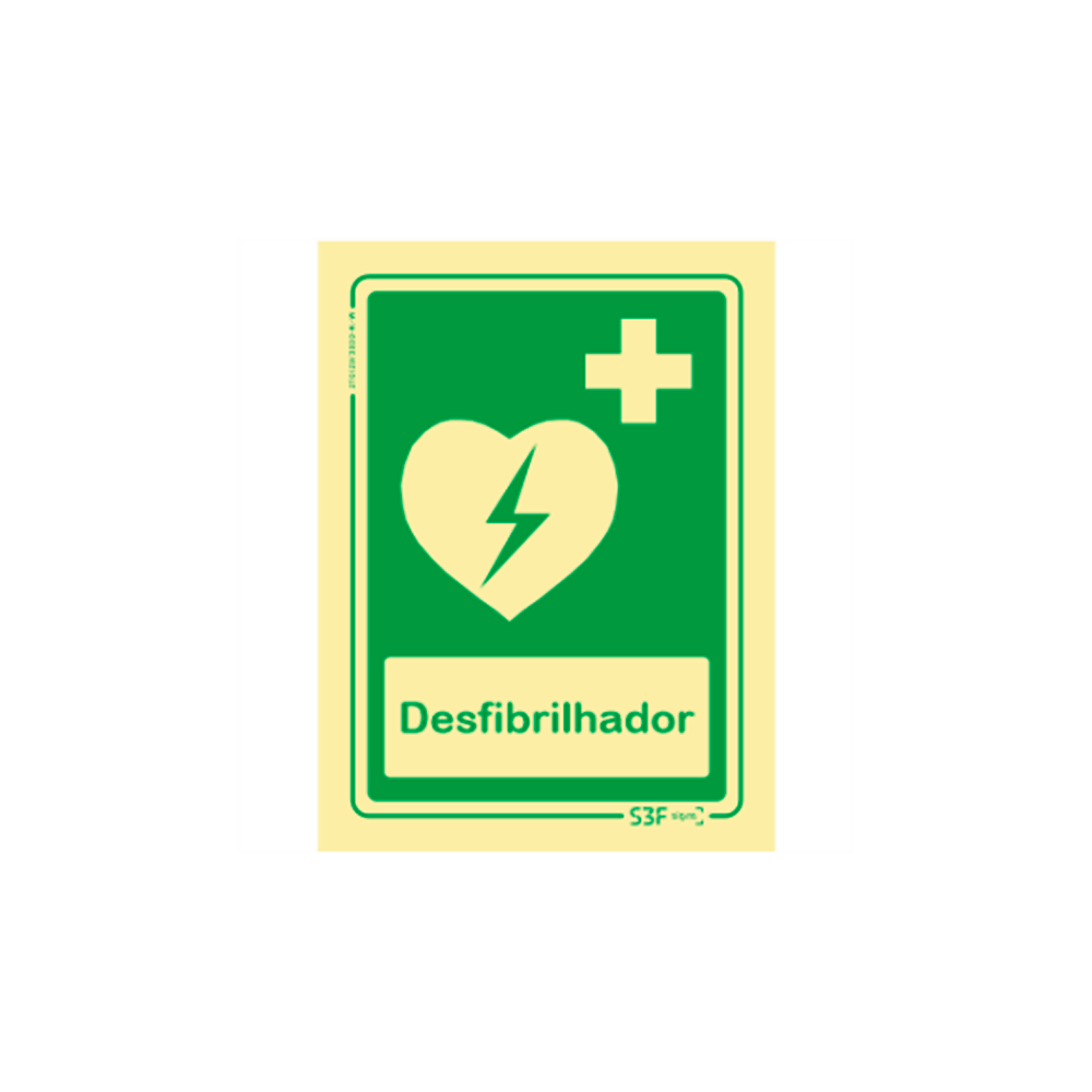 Sinal de emerg�ncia - Desfibrilhador image