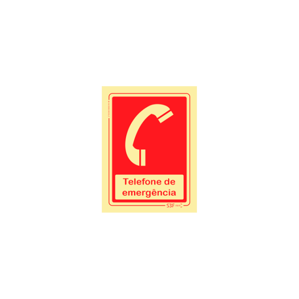 Sinal - Telefone de emerg�ncia image