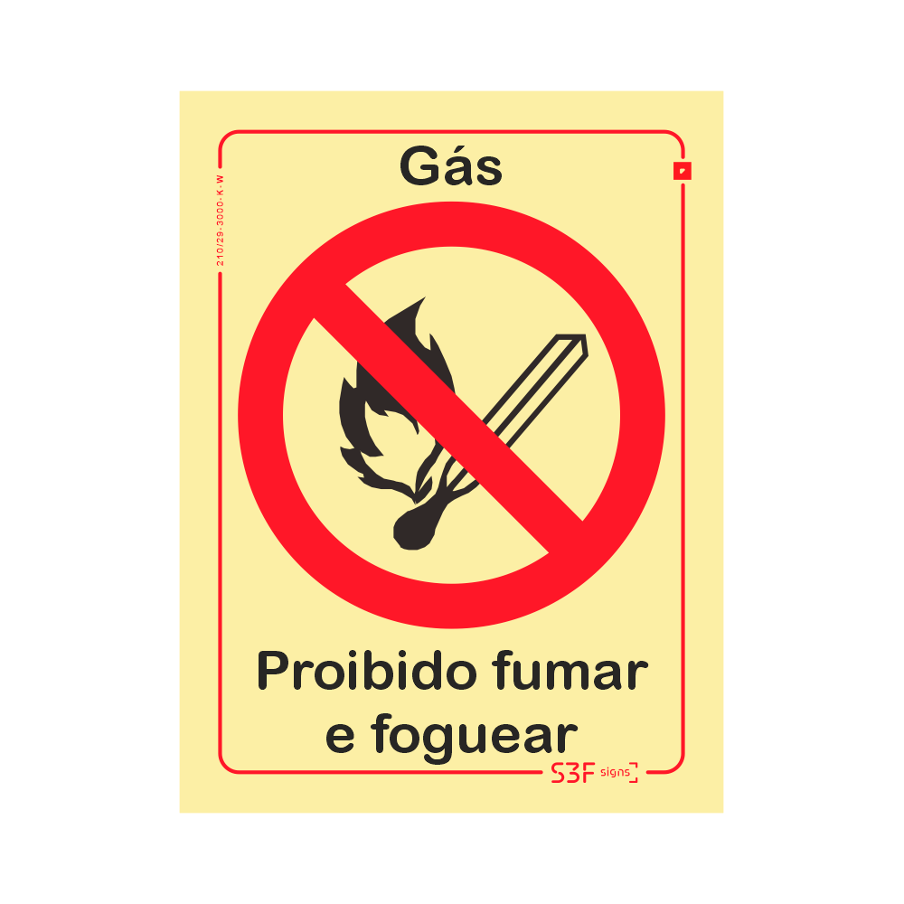 Sinal g�s proibido fumar e foguear image