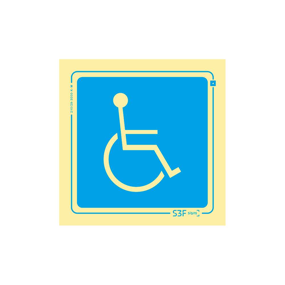 Sinal de informa��o de pessoas mobilidade reduzida image