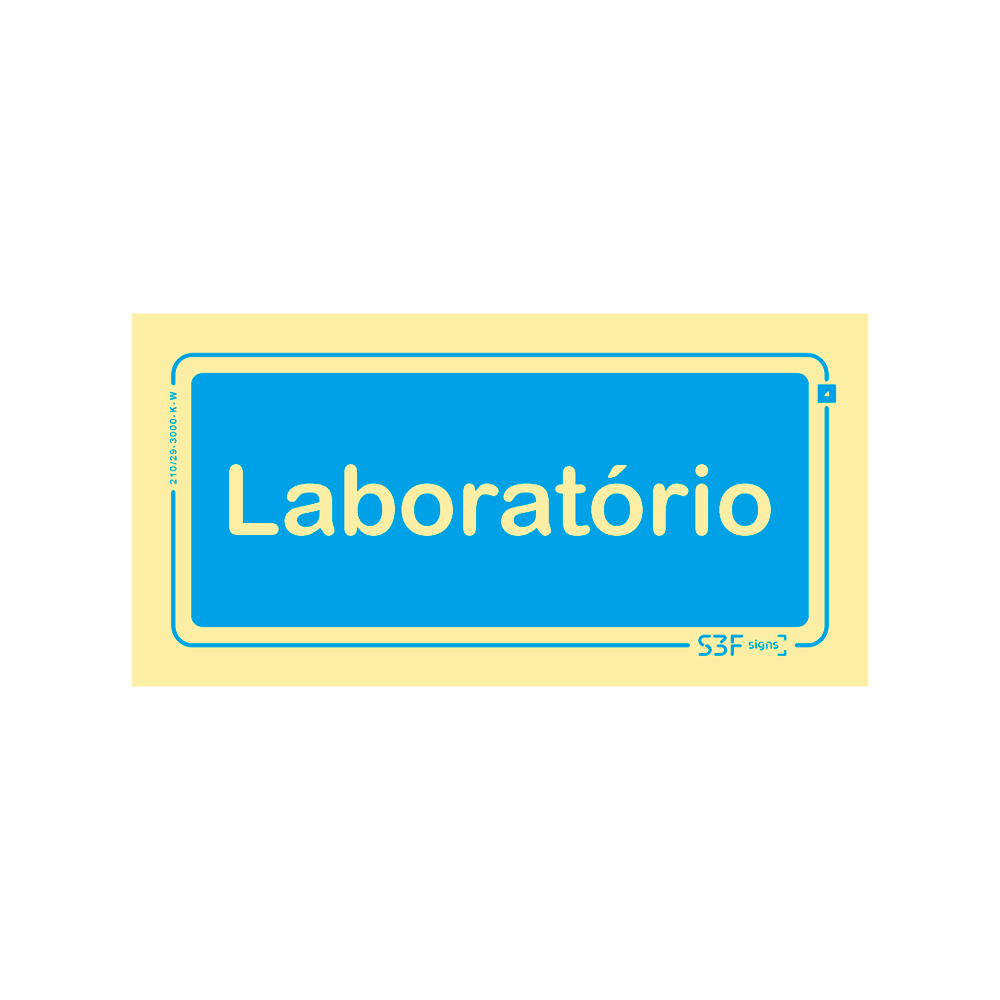 Sinal de informa��o de laborat�rio image