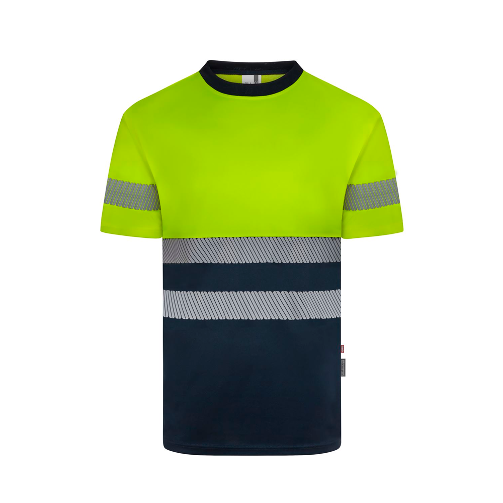 T-Shirt de Manga Curta Bicolor Modelo Eco image