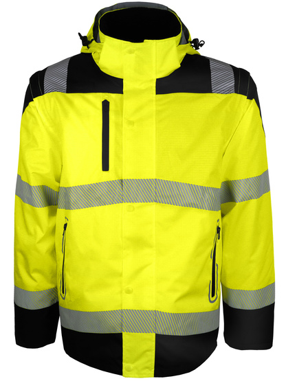 Casaco de alta visibilidade 2x1. Mangas remov�veis image