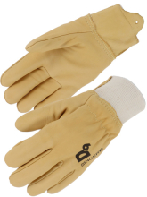 Luva em pele bovina Hidrofugada. 100% forrada c/ Kevlar®. Luva em pele bovina Hidrofugada. 100% forrada c/ Kevlar®.